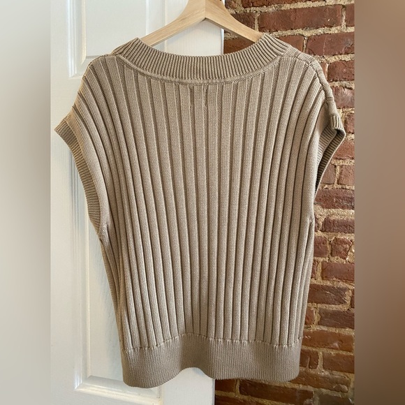 Gap Dolman Rib Sweater Vest New With Tags - Picture 5 of 6